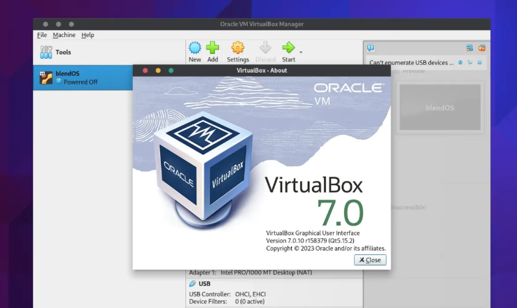 VirtualBox 7.0.10发布 支持Linux内核6.4和6.5